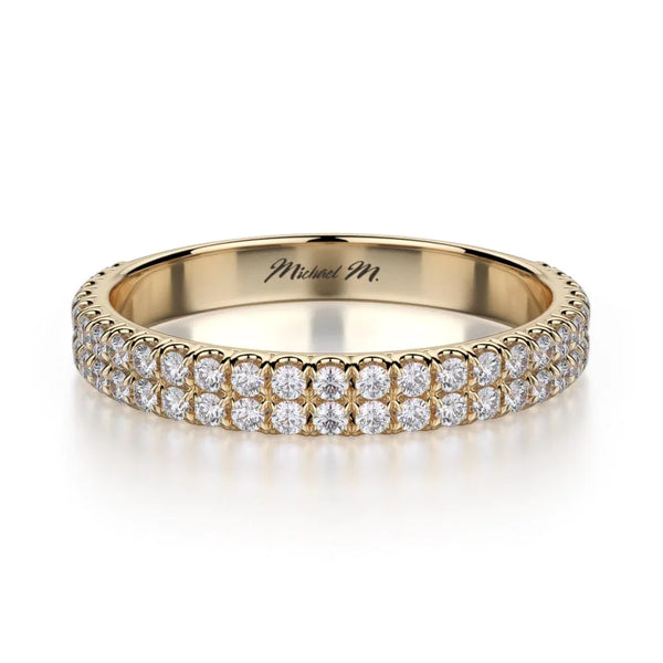 MICHAEL M Wedding Bands Yellow Gold Wedding band R483B R483BYG