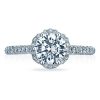 Round Bloom Engagement Ring
