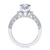 Princess 3-Stone Engagement Ring - Image 2