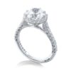 Round Bloom Engagement Ring - Image 3