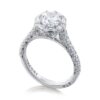 Round Bloom Engagement Ring - Image 4