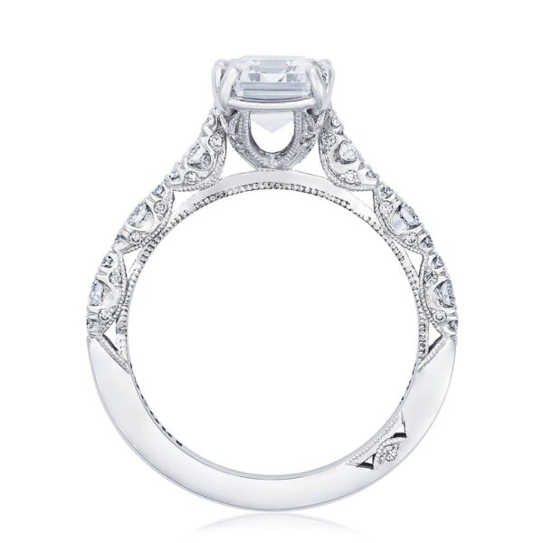 Emerald Solitaire Engagement Ring - Image 2