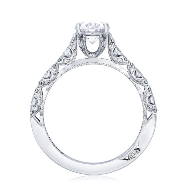 Oval Solitaire Engagement Ring - Image 2