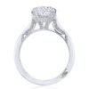 Oval Solitaire Engagement Ring - Image 2