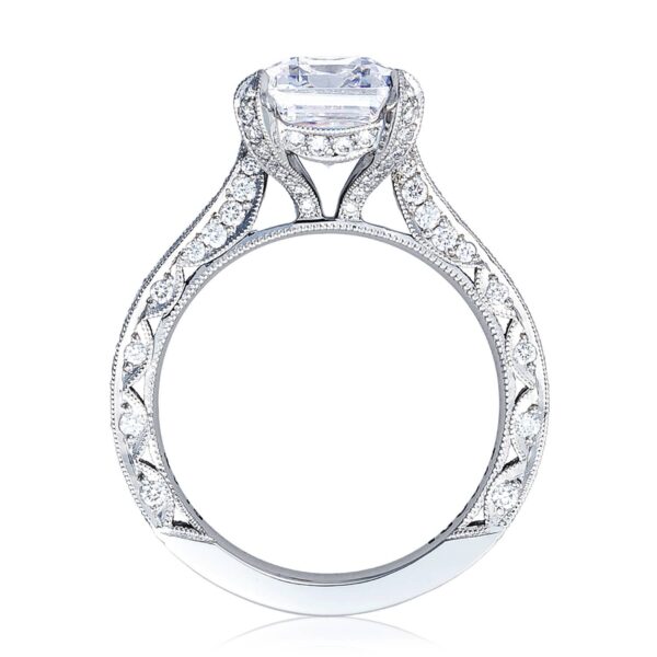 Emerald Solitaire Engagement Ring - Image 2