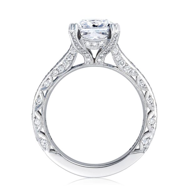 Princess Solitaire Engagement Ring - Image 2