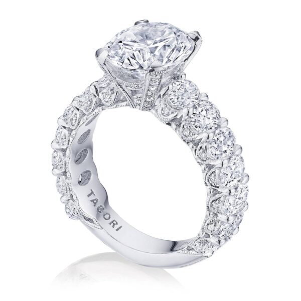Round Solitaire Engagement Ring - Image 3