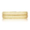 Classic Streamline in Brush Finish Wedding Band