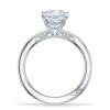 Princess Solitaire Engagement Ring - Image 2