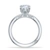 Pear Solitaire Engagement Ring - Image 2