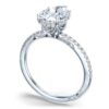 Pear Solitaire Engagement Ring - Image 3