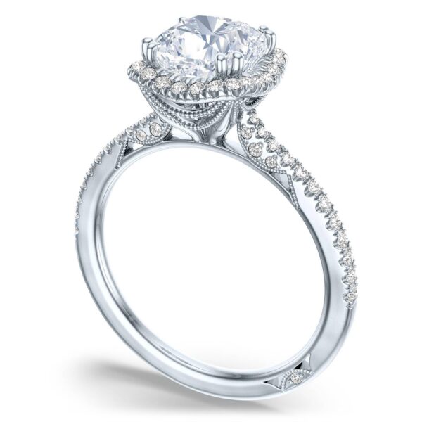 Cushion Bloom Engagement Ring - Image 3