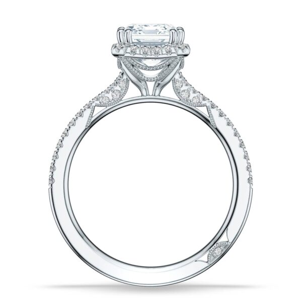 Emerald Bloom Engagement Ring - Image 2