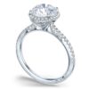 Round Bloom Engagement Ring - Image 3