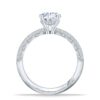 Pear Solitaire Engagement Ring - Image 2