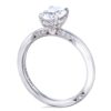 Oval Solitaire Engagement Ring - Image 2