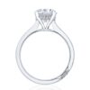 Round Solitaire Engagement Ring - Image 2