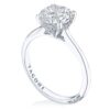 Round Solitaire Engagement Ring - Image 3