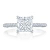 Princess Solitaire Engagement Ring