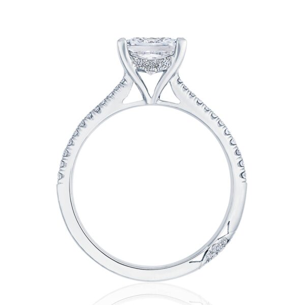 Princess Solitaire Engagement Ring - Image 2