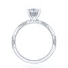 Princess Solitaire Engagement Ring - Image 2
