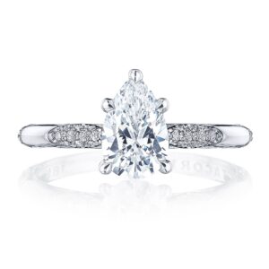 Pear Solitaire Engagement Ring