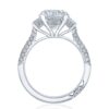 Round 3-Stone Engagement Ring - Image 2