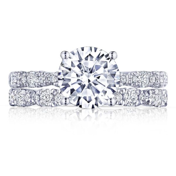 Round Solitaire Engagement Ring - Image 3