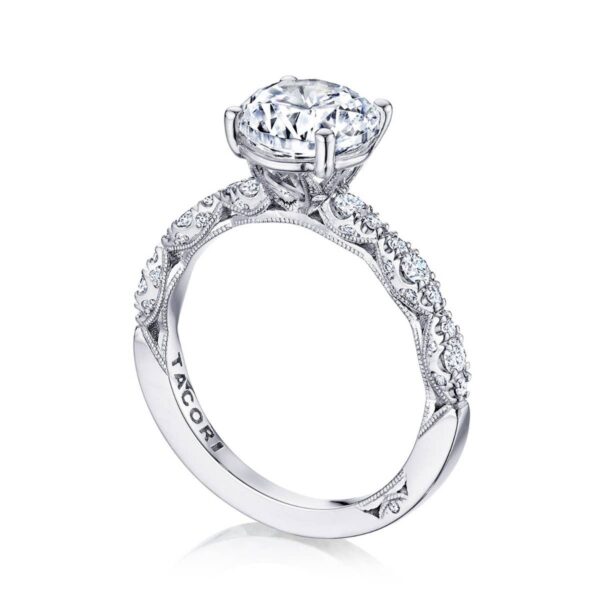 Round Solitaire Engagement Ring - Image 2