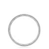 Classic Rounded in Brushed Finish Wedding Band - Image 2