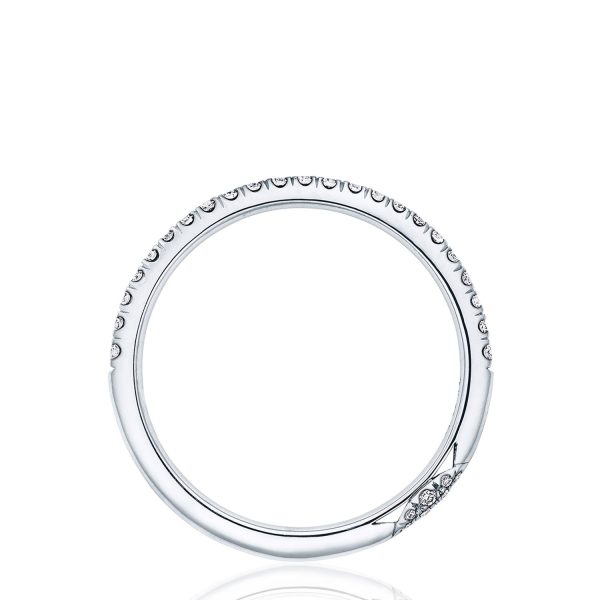 Pavé Diamond Wedding Band - Image 2