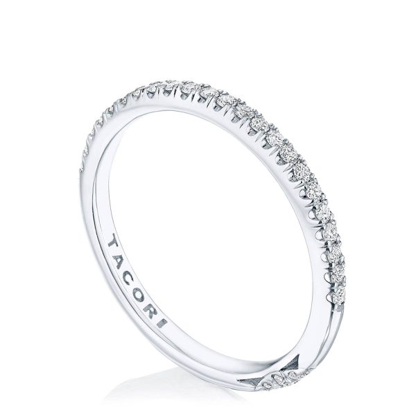 Pavé Diamond Wedding Band - Image 3
