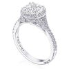 Round Bloom Engagement Ring - Image 3