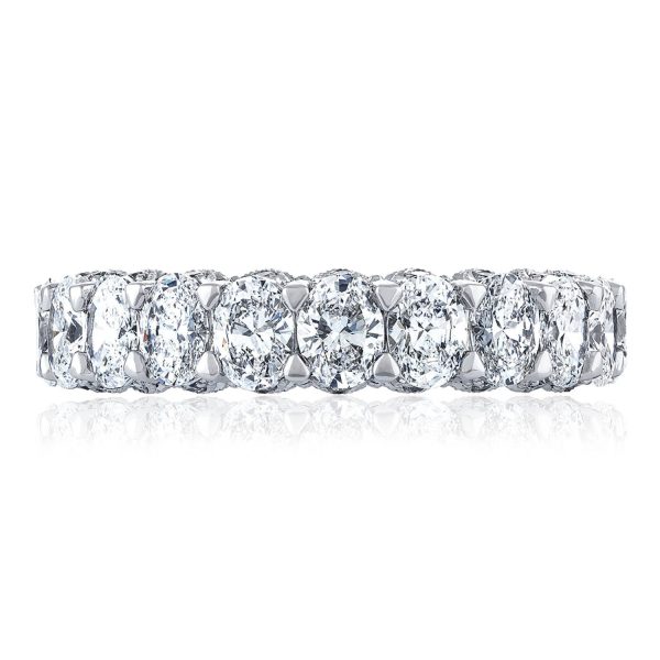 Oval Cut Diamond Eternity Band