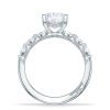 Princess Solitaire Engagement Ring - Image 2