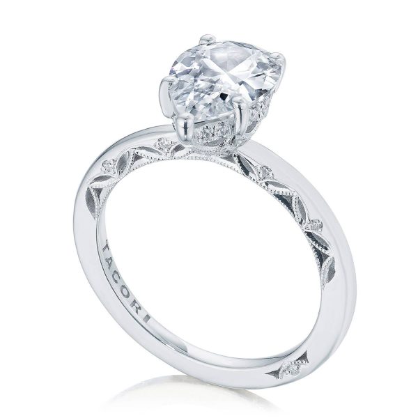 Pear Solitaire Engagement Ring - Image 3