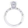 Emerald Solitaire Engagement Ring - Image 2