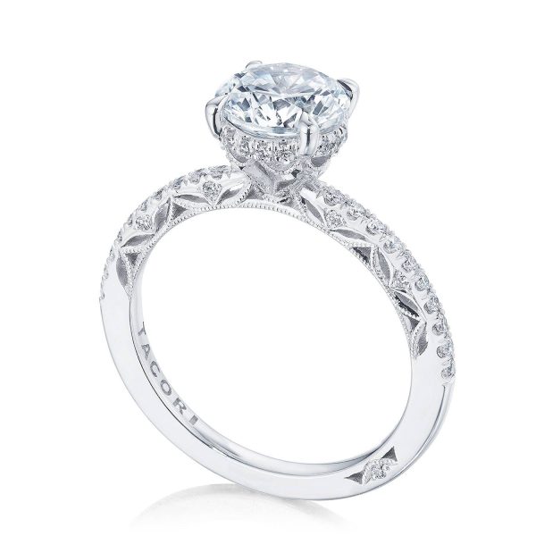 Round Solitaire Engagement Ring - Image 3