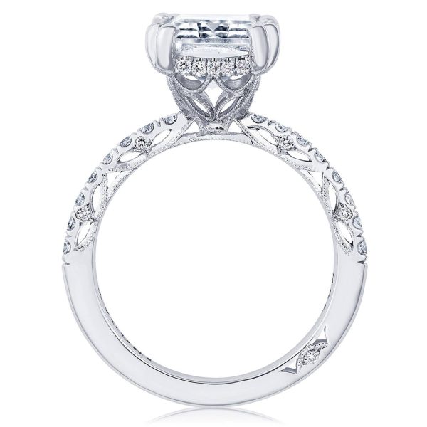 Emerald Solitaire Engagement Ring - Image 2