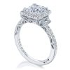 Princess 3-Stone Engagement Ring - Image 3