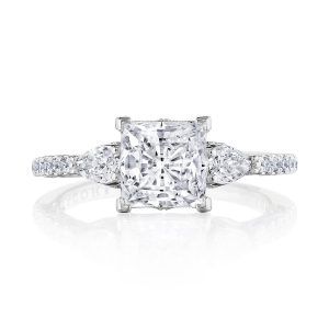 Princess 3-Stone Engagement Ring