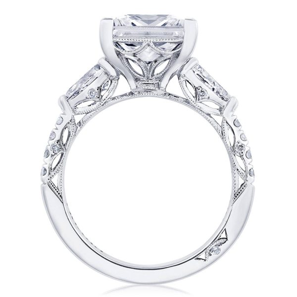 Princess 3-Stone Engagement Ring - Image 2