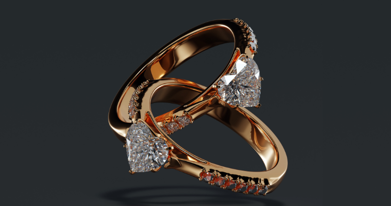 Statement Engagement Rings: 2 Carat Diamond Rings