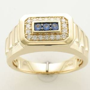 14K Y/G RING 0.26 DIA 0.13 SA |EH|