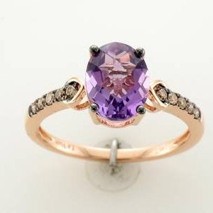 14K R/G RING 0.15 DIA 1.75 AM |H|