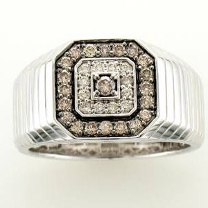 14K W/G RING 0.55 DIA