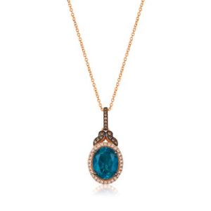 14K R/G PEND 0.21 DIA 3.00 DB |E|