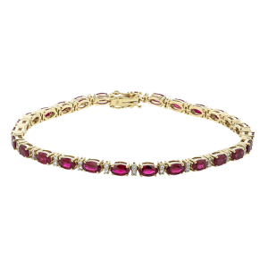 Color Bracelet in 18k Gold with Diamonds
