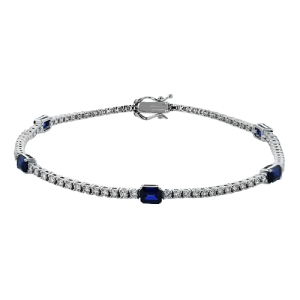 Color Bracelet in 18k Gold with Diamonds