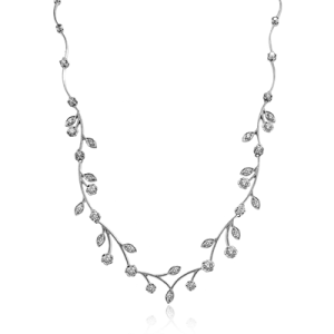 Necklace in 14k Gold with Diamonds